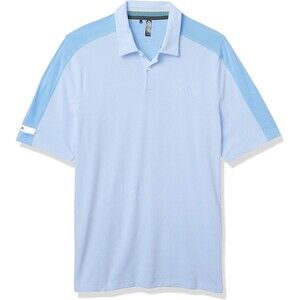 New Adidas golf Shirt Blue Short Sleeve men's Blue small